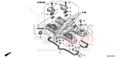 CYLINDER HEAD COVER CB1100NAK de 2019